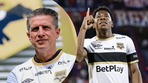 Ricardo Valiño se refirió al gran momento que vive Dereck Moncada en el Inter de Bogotá.