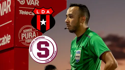 Pineda estuvo en el VAR del clásico.