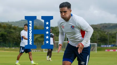 Michaell Chirinos durante un entrenamiento con el Olimpia. Foto: X Olimpia.