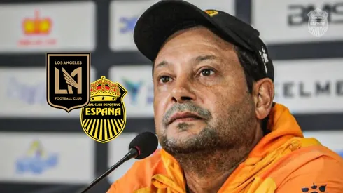 Jeaustin Campos, actual entrenador de Real España de Honduras. Foto: X Real España.