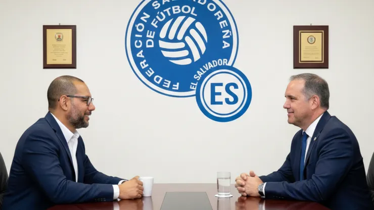 Yamil Bukele se reunió con directivos de la Concacaf.