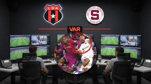 Polémica por la falta del audio de var del codazo a Fernando Piñar.