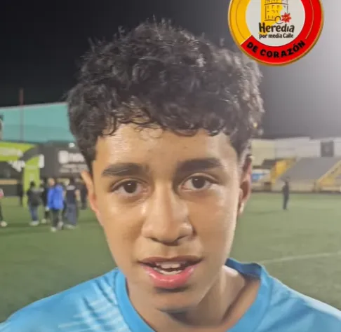 Heiner Delgado tuvo su noche soñada ante la Liga (Facebook).