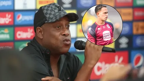 El DT habló en conferencia.