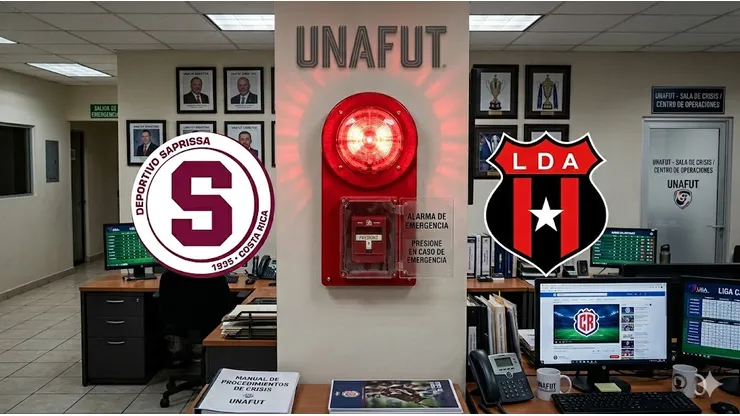 Unafut analiza tomar medidas contra Saprissa y en Alajuelense esperan