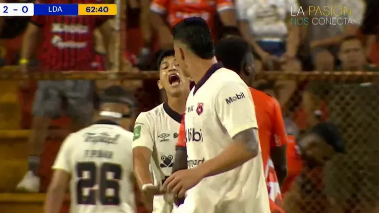 Así fue el cruce entre Alexis Gamboa y Ángel Zaldívar – Tigo Sports