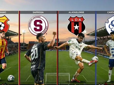 Así está la tabla de posiciones del Clausura 2026 de Costa Rica