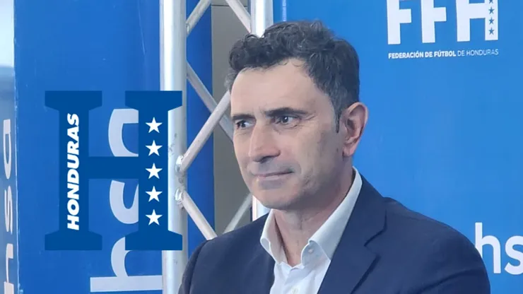 José Francisco Molina durante su presentación como el nuevo entrenador de la Selección de Honduras. Foto: Grupo Opsa.