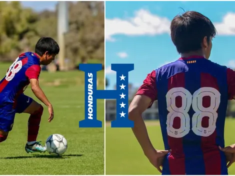 Hondureño da el salto en Europa tras formarse en el FC Barcelona y en Argentina