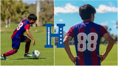 El joven de 19 años tendrá una nueva oportunidad en Europa tras pasar por la masía. Foto: Instagram Alex Núñez.