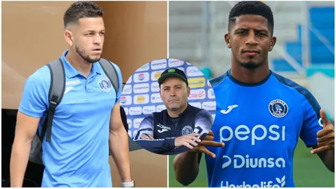 Marcelo Santos y Jorge Serrano recibieron un claro mensaje del entrenador Javier López. Foto: Grupo Opsa.