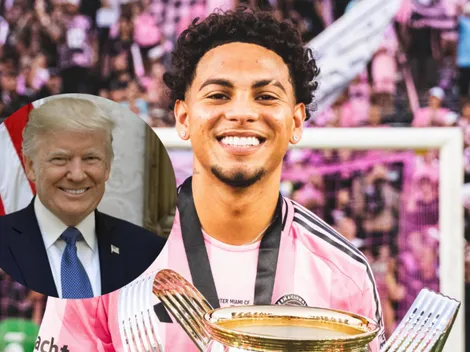 La imagen que Honduras nunca pensó ver de David Ruiz: así fue la visita del Inter Miami a Donald Trump