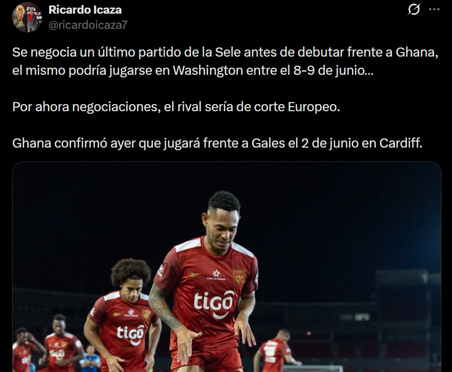 Panamá analiza jugar otro amistoso. (Foto: X)