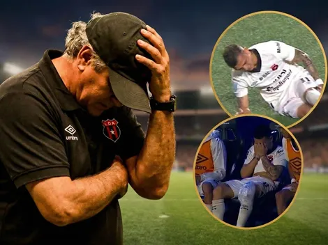 Lo que no se vio de las dos lesiones que complican a Alajuelense para la Concachampions