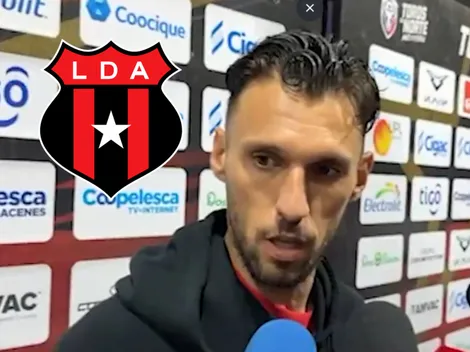 Washington Ortega responde qué cambió en Alajuelense para vencer a San Carlos