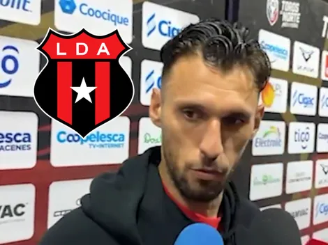 Washington Ortega responde qué cambió en Alajuelense para vencer a San Carlos