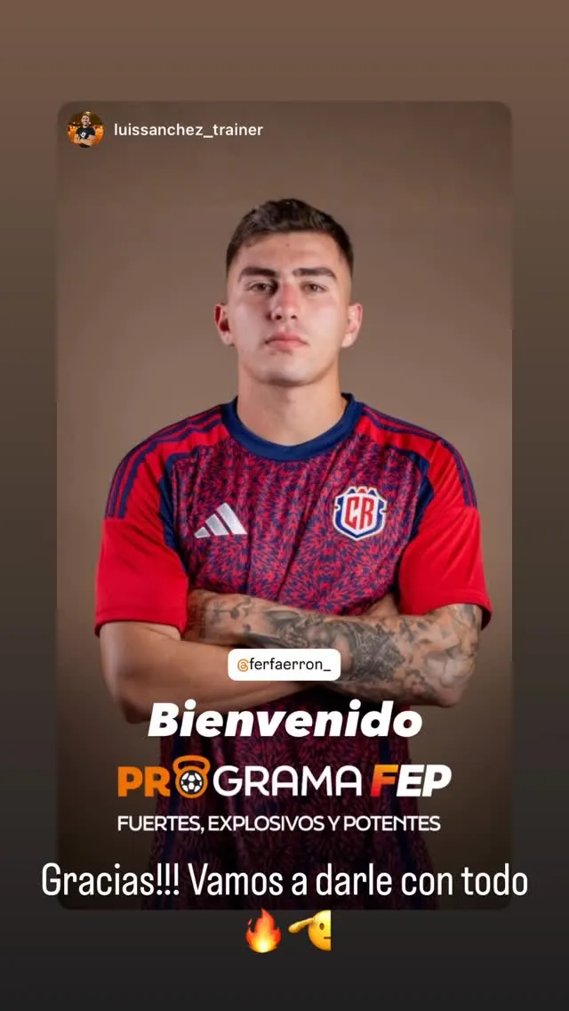 Fernán Faerron se une al programa FEP (Instagram).