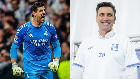 José Francisco Molina fue destrozado por Courtois en la Champions League.
