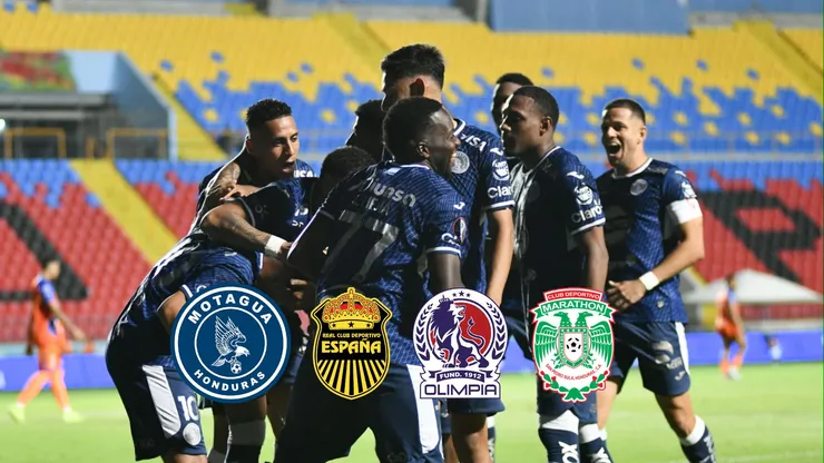 Motagua es líder invicto del Clausura 2026 con 22 puntos, misma cantidad de Real España. Foto: La Prensa.