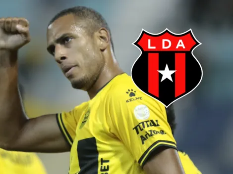 Eddie Hernández sorprende desde Honduras a Alajuelense y no da crédito a la Liga de Costa Rica