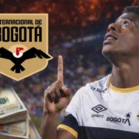 Ya no vale $400 mil: el millonario nuevo precio de Dereck Moncada en el Internacional de Bogotá
