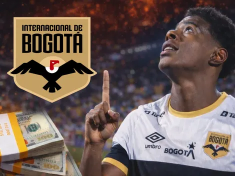 Ya no vale $400 mil: el millonario nuevo precio de Dereck Moncada en el Internacional de Bogotá
