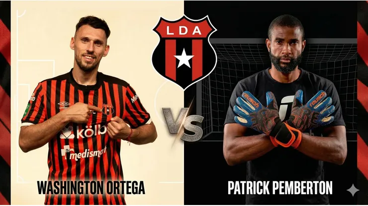 ¿Washington Ortega o Patrick Pemberton? El debate está abierto en Alajuelense.