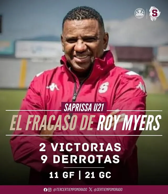 Los morados piden la cabeza de Roy Myers (Tercer Tiempo).