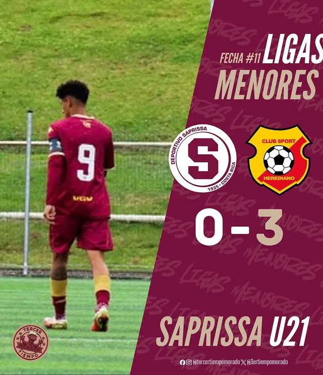 Herediano aplastó a Saprissa en el Alto Rendimiento (Tercer Tiempo Morado).