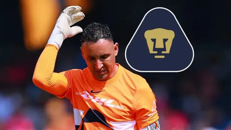 Keylor Navas con los Pumas