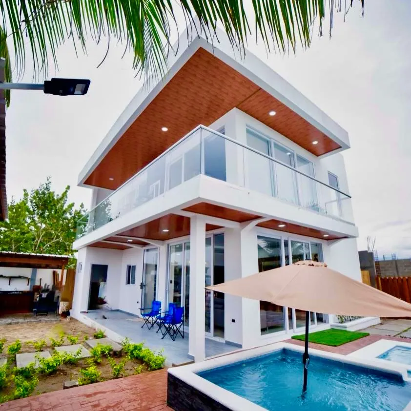 Una de las casas que Albeth Elis renta en Tela, Atlántida. Foto: Villas Barana.