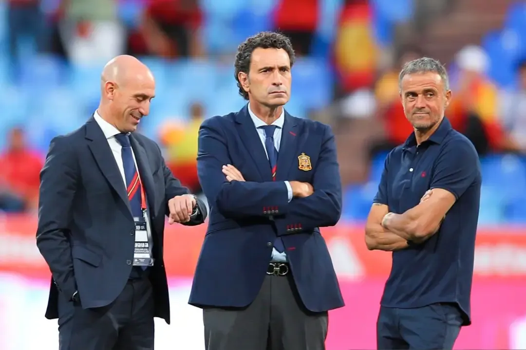 José Francisco Molina trabajó de cerca con Luis Enrique en la selección de España. Foto: RFEF.