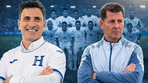 José Francisco Molina firmó con la Selección de Honduras hasta 2030 y Jesús Casas dio referencias sobre el nuevo DT. Foto: ChatGPT.