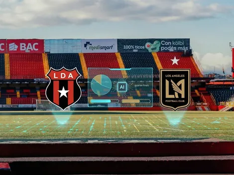 Alajuelense vs. LAFC: Inteligencia Artificial predice si la Liga clasificará