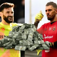 Hugo Lloris vs. Washington Ortega: la gran diferencia salarial