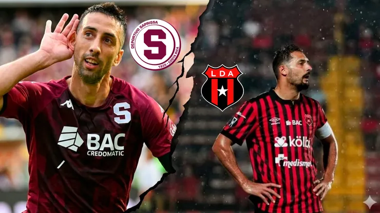 El XI ideal entre Saprissa y LDA.