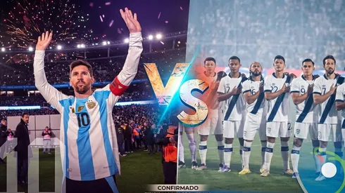 Argentina recibirá a Guatemala.