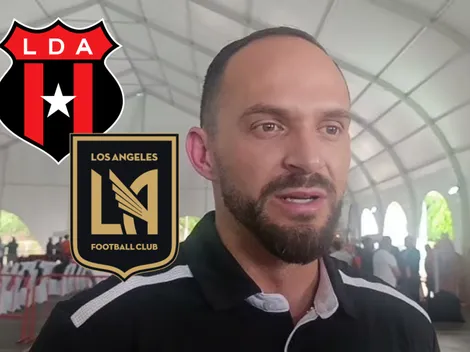 Marco Ureña le responde a Alajuelense tras ser captado celebrando el gol de LAFC