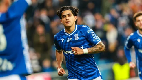 Luis Palma y Lech Poznán sufrieron en la Conference League. Foto: X Lech Poznán.