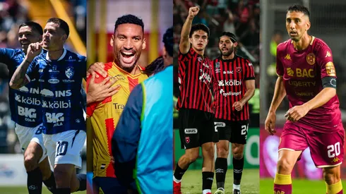 La tabla de posiciones está que arde en Costa Rica.