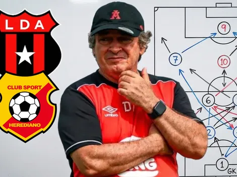 El XI de Machillo Ramírez para que Alajuelense visite a Herediano