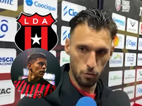 Washington Ortega evitó referirse a Alejandro Bran y señaló el grave error de Alajuelense