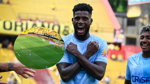 El panameño hizo una obra de arte