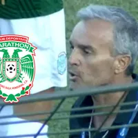 Pablo Lavallén pierde el control tras brutal patada que acabó con jugador de Marathón en camilla