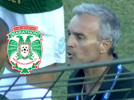 Pablo Lavallén pierde el control tras brutal patada que acabó con jugador de Marathón en camilla