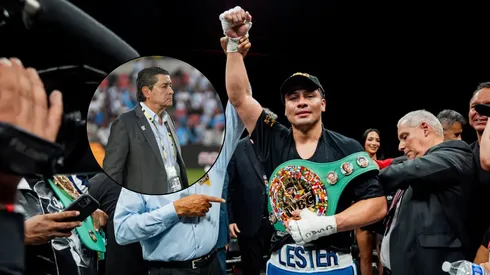 El boxeador se quedó con el título.