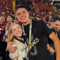 Emotivo mensaje de la novia de Van der Putten