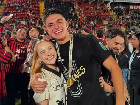 Emotivo mensaje de la novia de Van der Putten