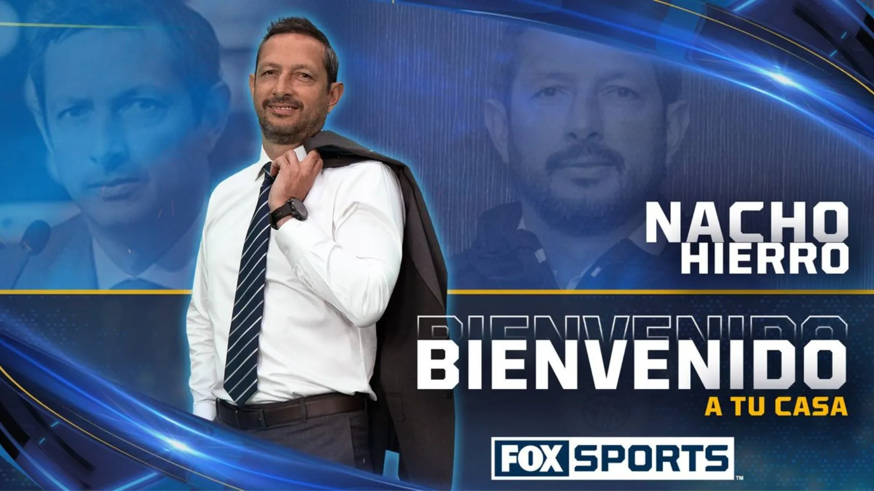 Nacho Hierro llega a Fox Sports (Fox Sports).