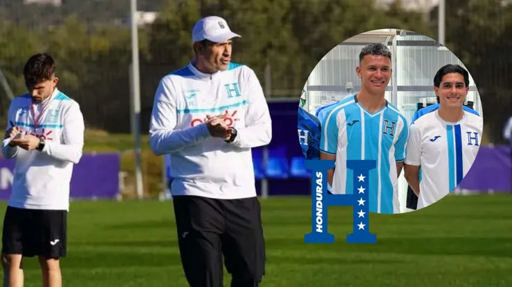 José Francisco Molina ya dirigió su segundo entrenamiento con la Selección de Honduras. Foto: FFH.